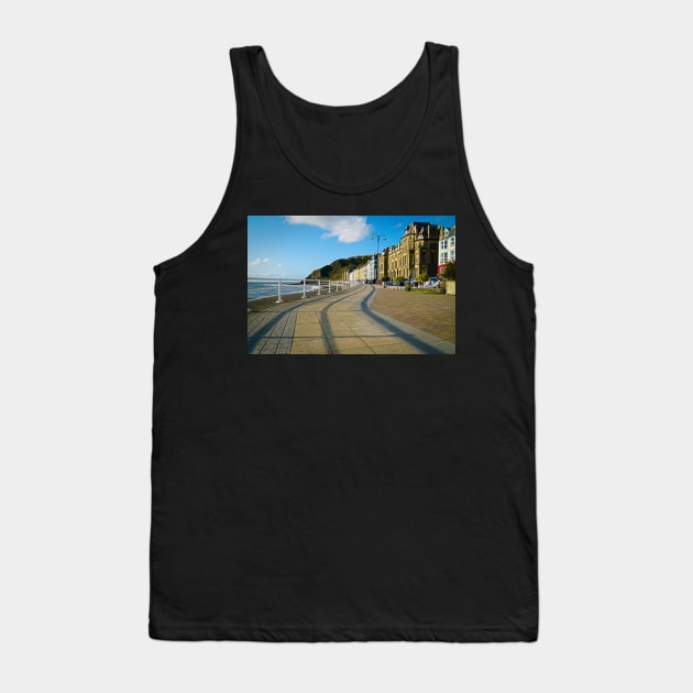 Aberystwyth Seafront Promenade North - Coastal Scenery Tank Top by Harmony-Mind